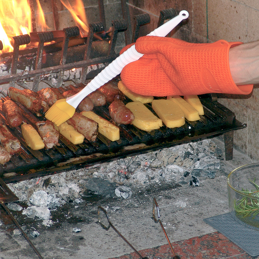 Silikomart Acc072 Gant de Cuisine, noir, en silicone