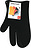 Silikomart Acc072 Küchenhandschuh schwarz Silikon