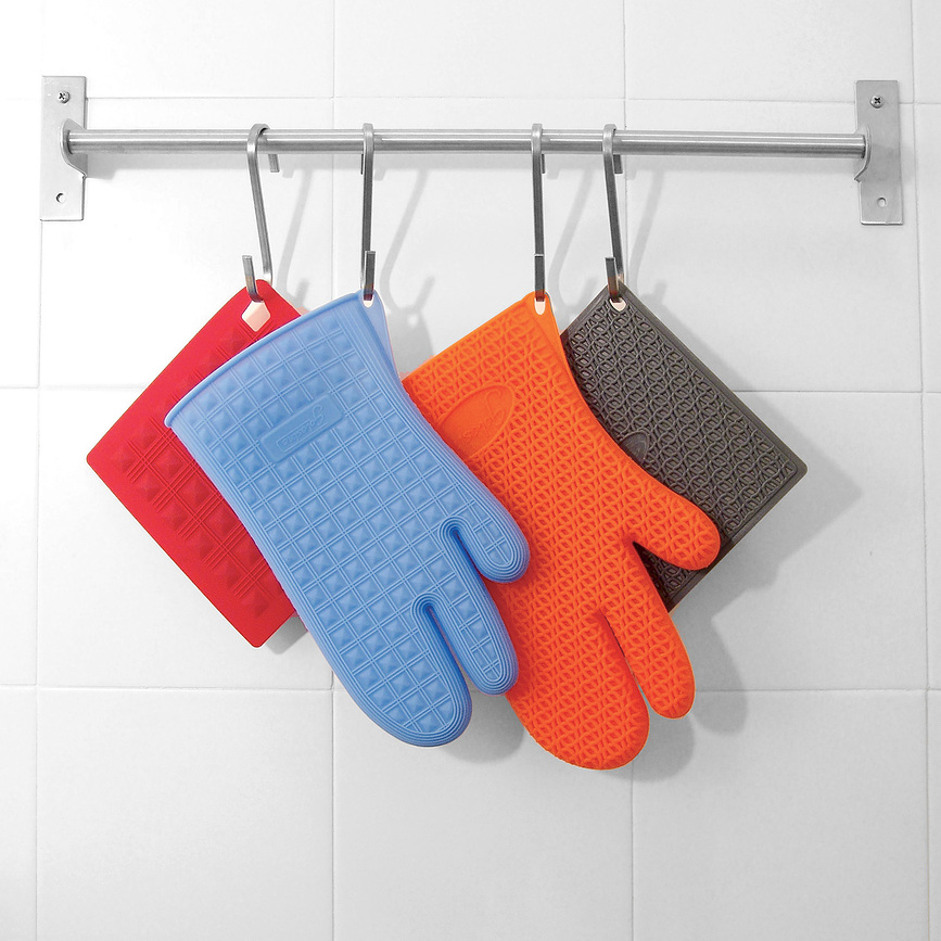 Silikomart Acc073 Kuhinjska rokavica, rdeča, silikonska