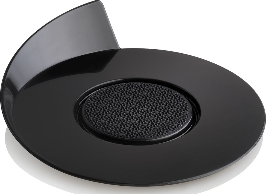 Silikomart Bankett-Tabletts für Kuchen 8,6 cm rund schwarz 100 St.