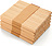 Silikomart Bâtonnets à Glace en bois, Lot de 100