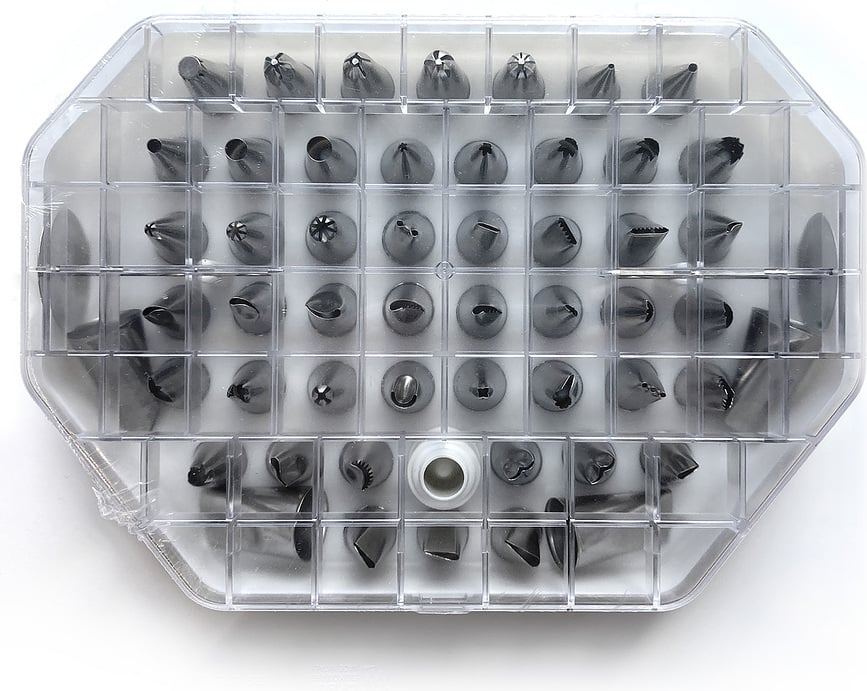 Silikomart Bos52, slaščičarski nastavki, 52 kosov