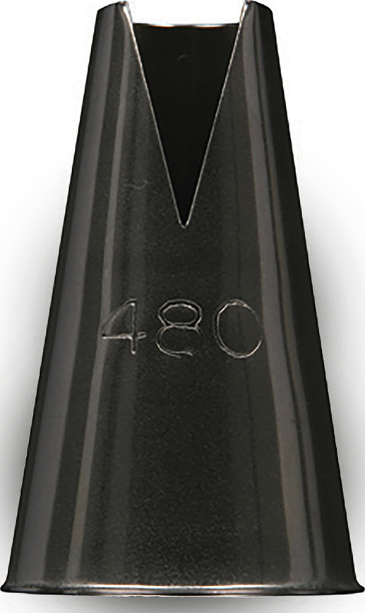 Silikomart Bx1510 Ακροφύσιο Ζαχαροπλαστικής, 10x22x52 mm