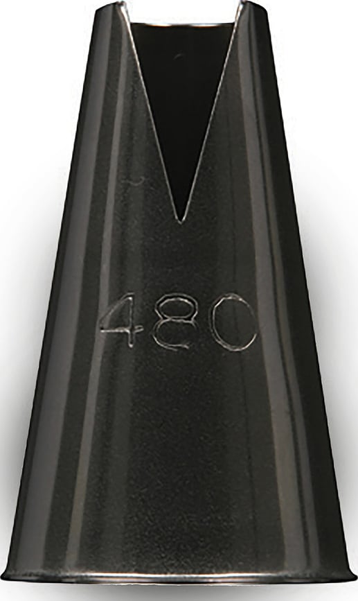 Silikomart Bx1510, slaščičarska šoba, 10x22x52 mm