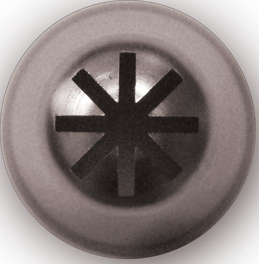 Silikomart Bx5017 Μύτη Ζαχαροπλαστικής, 17 x 47 mm