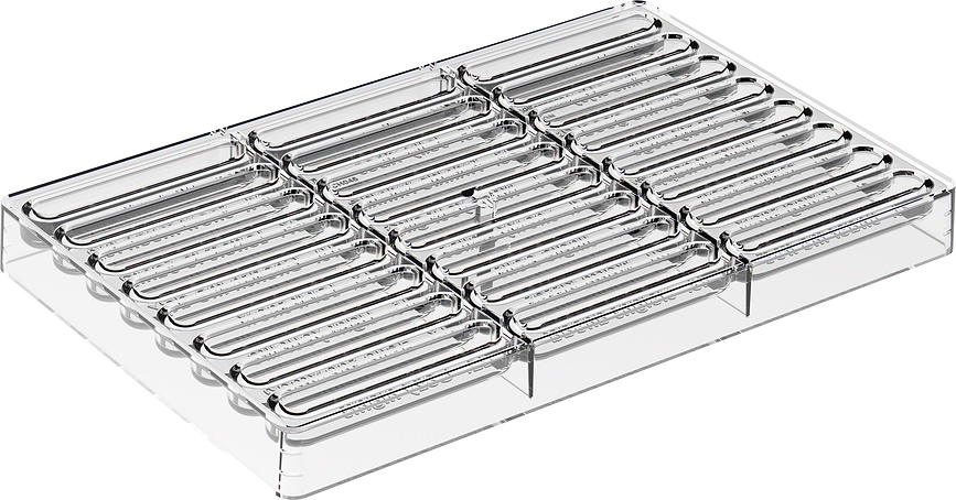 Silikomart Calendrier de l'Avent, avec moule et supports pour chocolats, Set 4 pièces