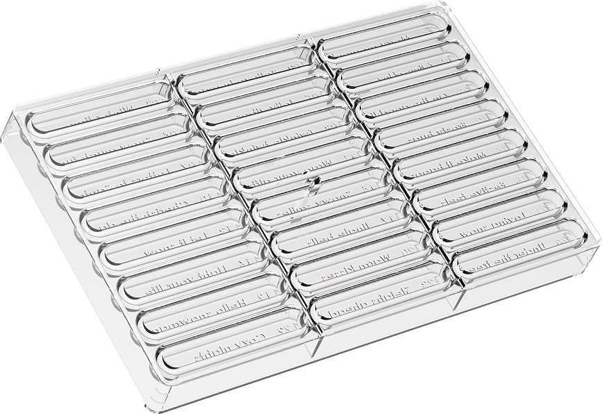 Silikomart Calendrier de l'Avent, avec moule et supports pour chocolats, Set 4 pièces