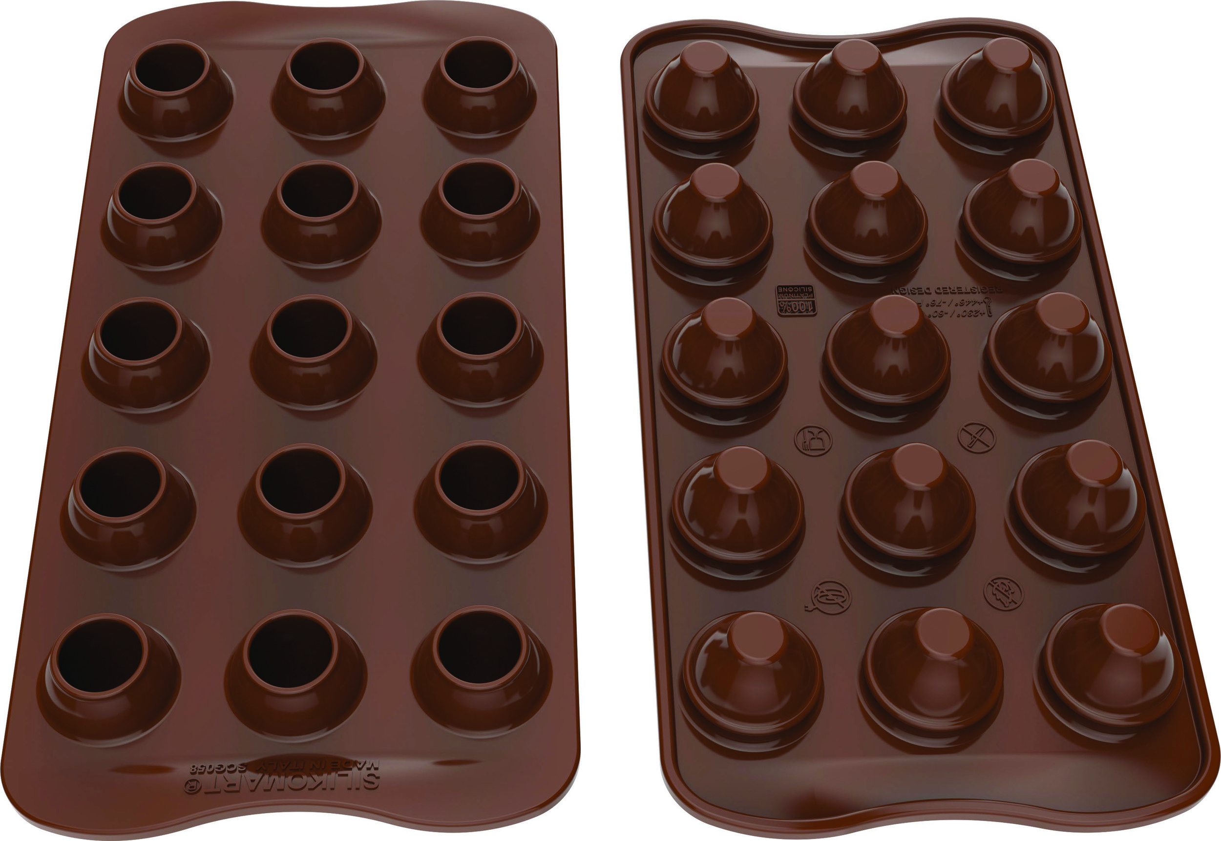 Silikomart Choco Egg Form für Schoko-Pralinen