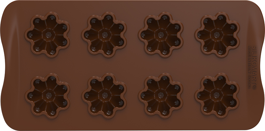 Silikomart Choco Flower Φόρμα Σοκολάτας, σιλικόνης