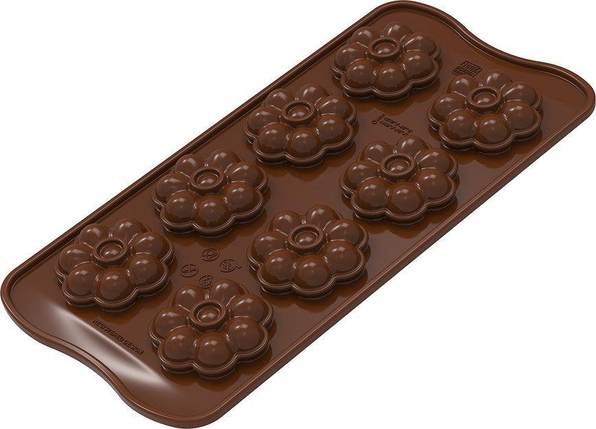 Silikomart Choco Flower Φόρμα Σοκολάτας, σιλικόνης
