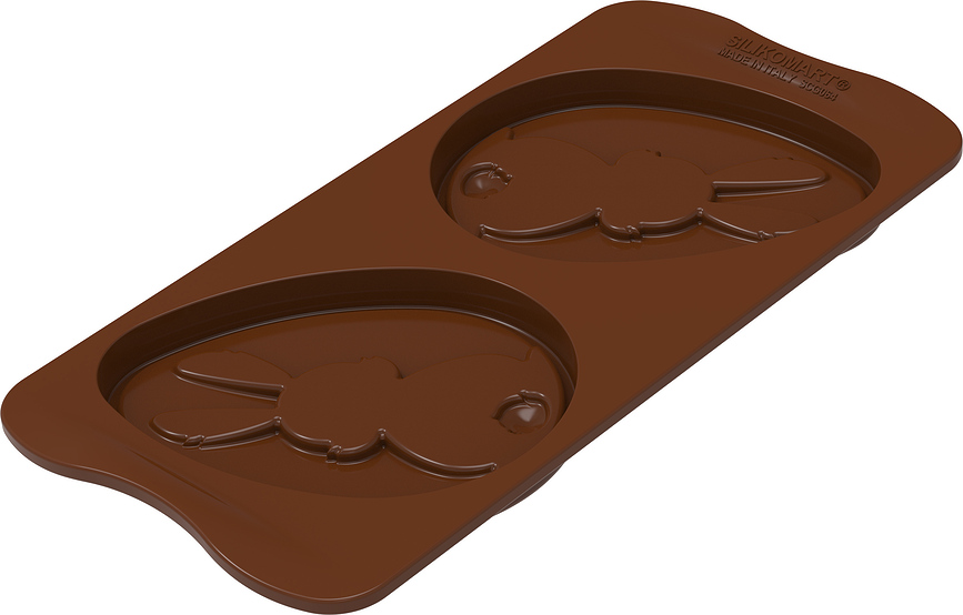 Silikomart Choco Uovo Moule à Chocolats, en silicone