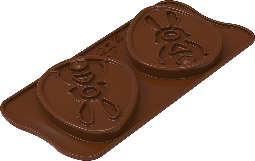 Silikomart Choco Uovo Moule à Chocolats, en silicone