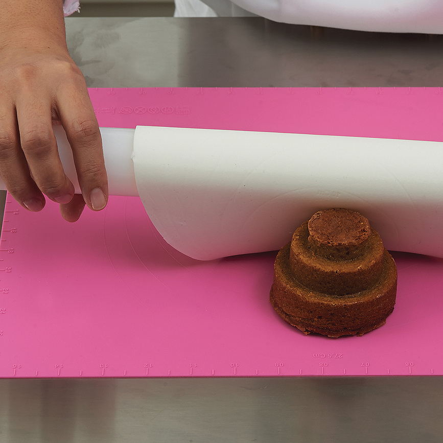 Silikomart Liscio Mini Rouleau pour pâte à sucre, 22,8 cm