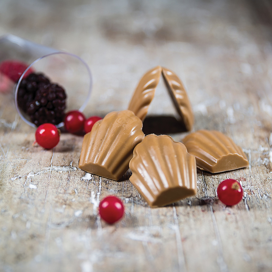 Silikomart Moule à Madeleines, en silicone