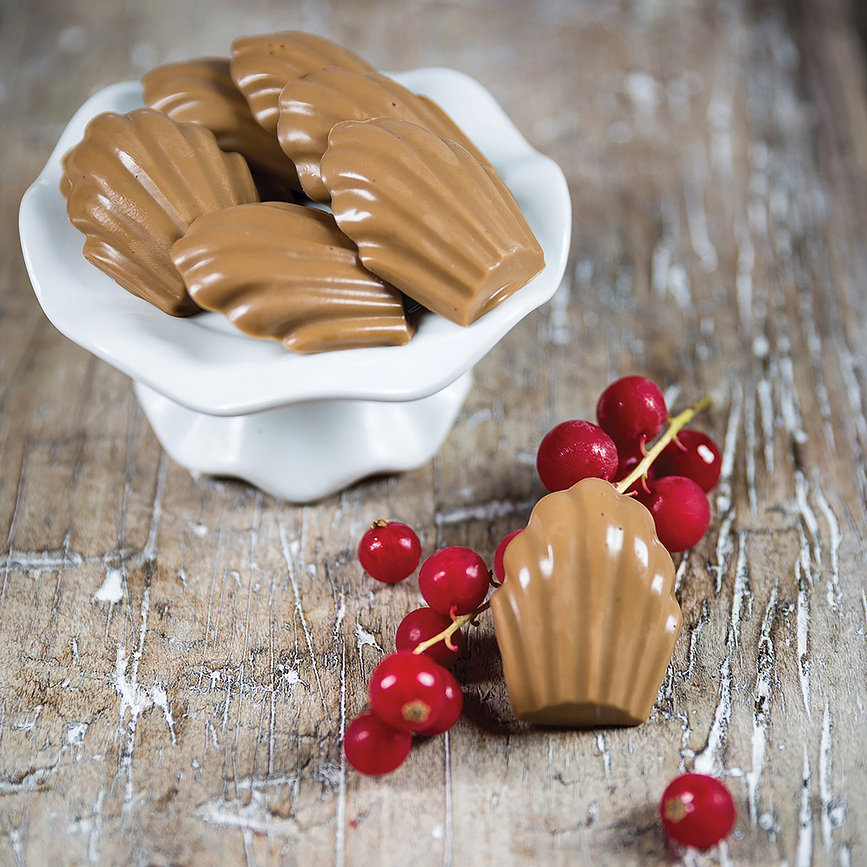 Silikomart Moule à Madeleines, en silicone
