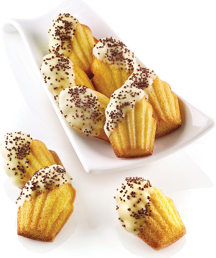Silikomart Moule à Madeleines, en silicone