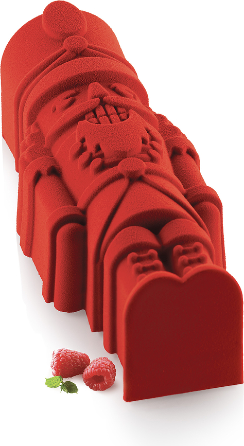 Silikomart Moule, en silicone, motif casse-noisette