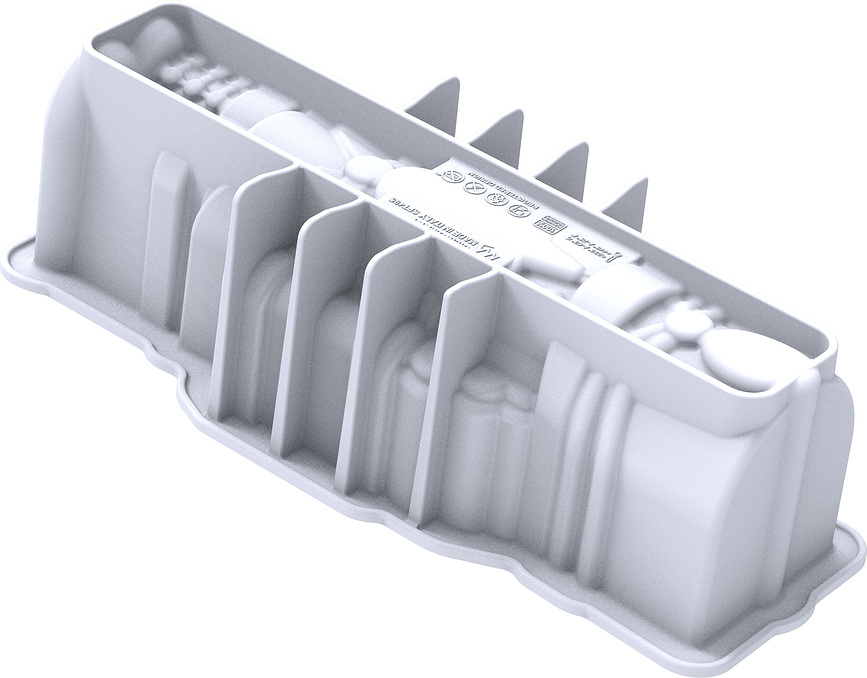 Silikomart Moule, en silicone, motif casse-noisette