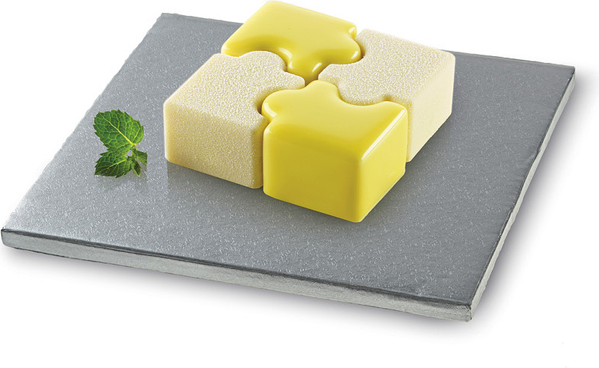 Silikomart Podloga za Tortu 20 x 20 cm crna