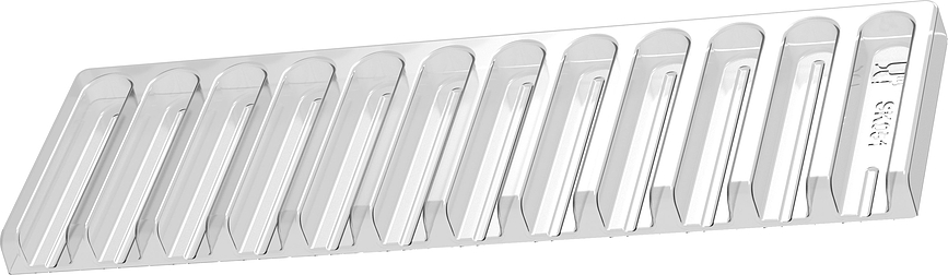 Silikomart Set de Calendriers de l'Avent avec supports pour chocolats, Lot de 20