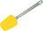 Silikomart Spatule à Pâtisserie, jaune