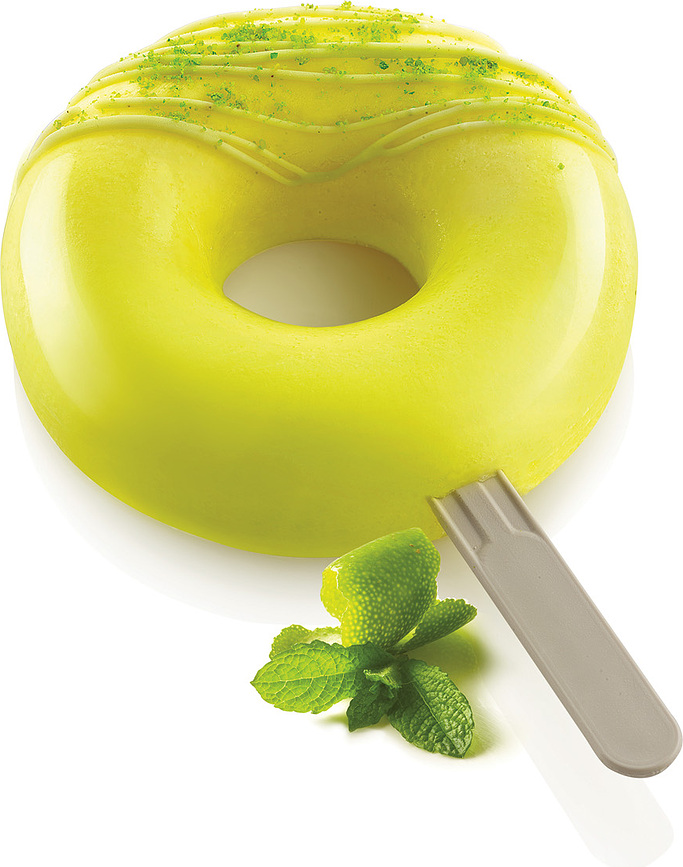 Silikomart Ξυλάκια Παγωτού donut, 250 τμχ