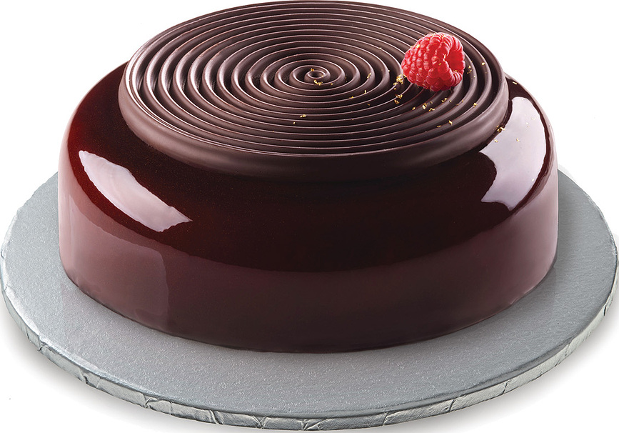 Silikomart Support à Gâteau Ø 45 cm, doré