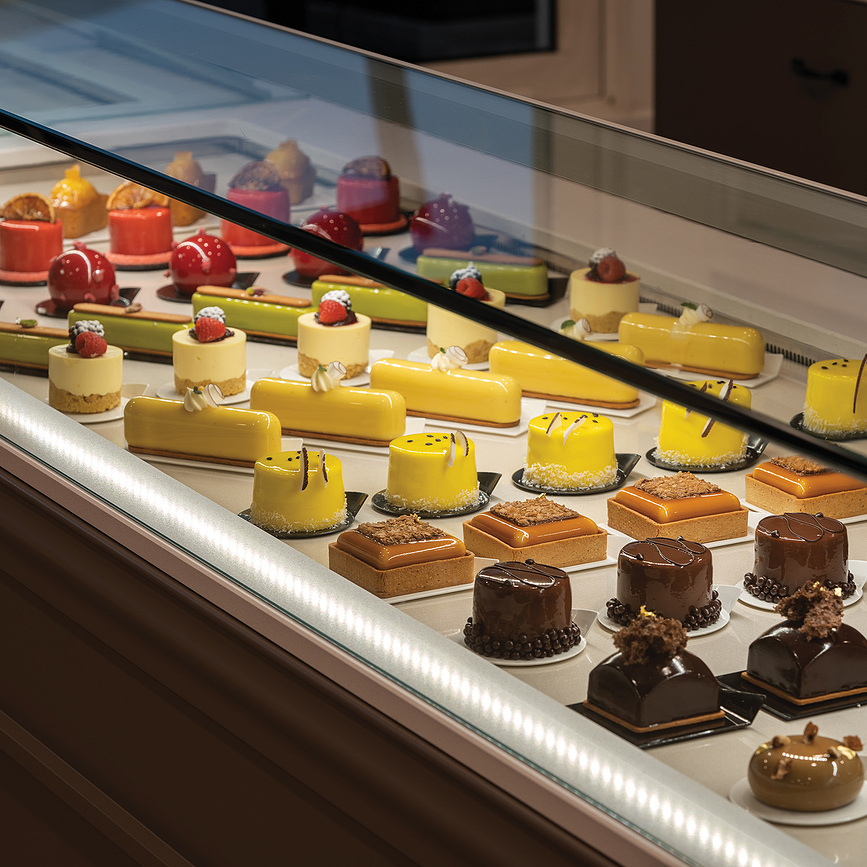 Silikomart Plateaux à Gâteaux carrés, 8,3 cm, noirs, Lot de 100