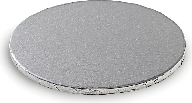Silikomart Tortenunterlage 25 cm silberfarben