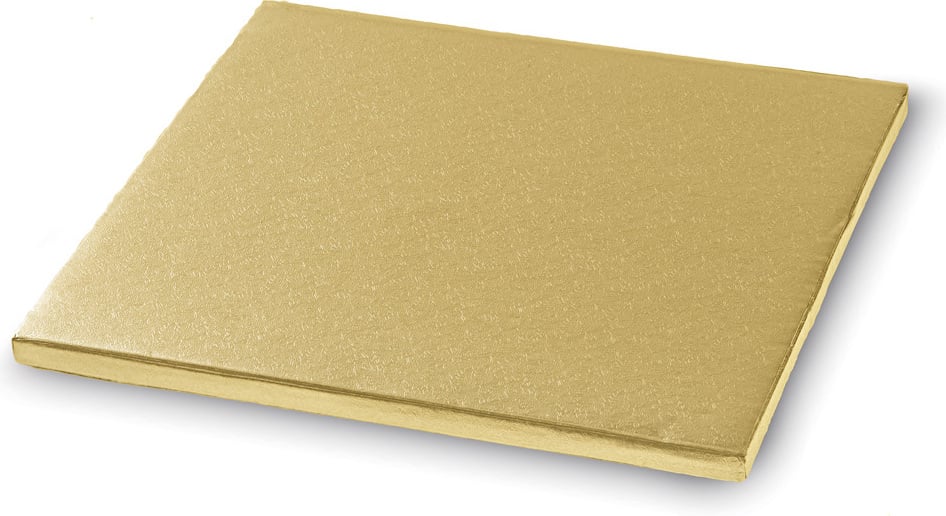 Silikomart Tortenunterlage 30 x 30 cm goldfarben