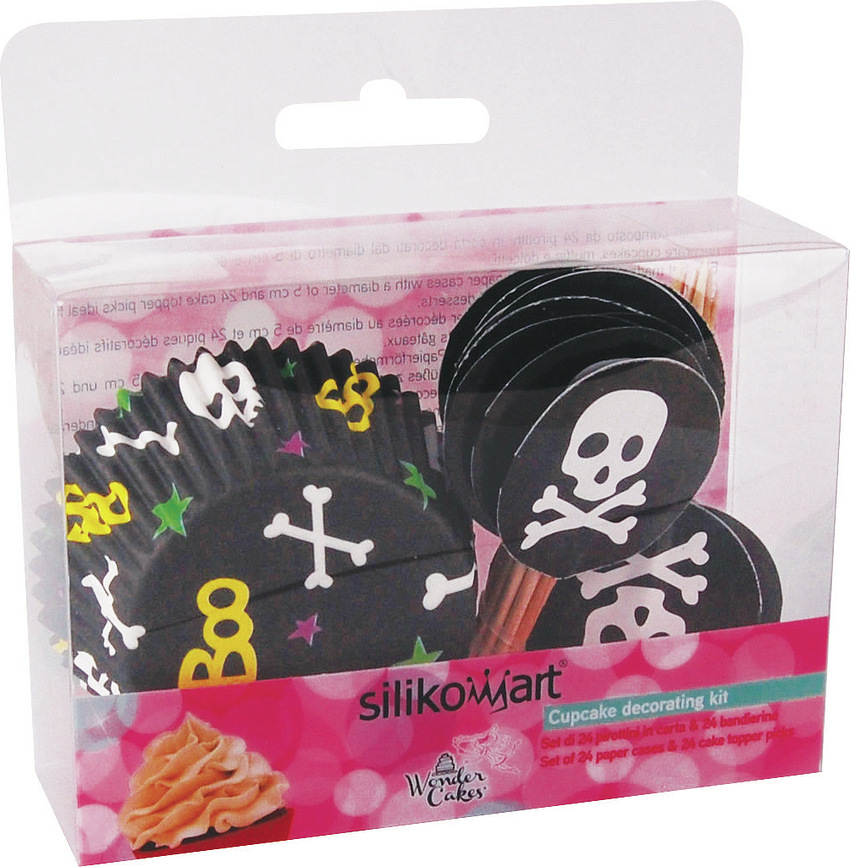 Skull Košarice za muffine 24 kom.