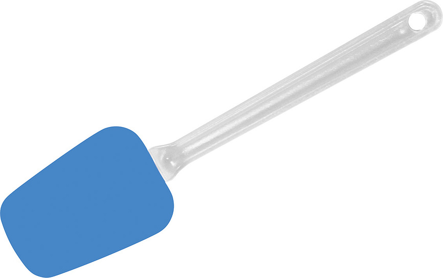 Spatulă pentru aluat Silikomart albastră