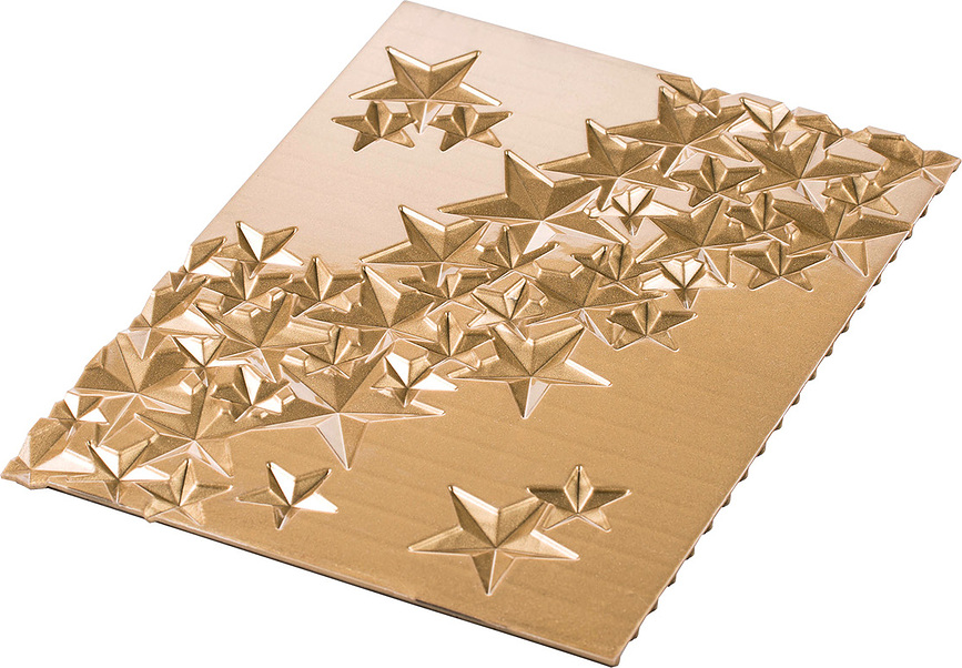 Starlight Buche Kalup za hladno torto s strukturno podlogo za dekoracijo, 2 kosa