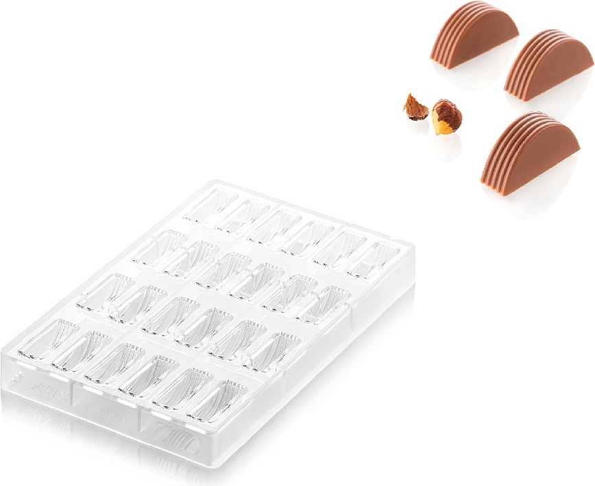 Støbeform til chokolade Riga P med tritanplast