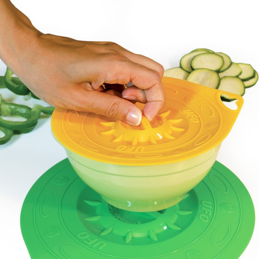 Tapa Ufo, 21 cm, verde