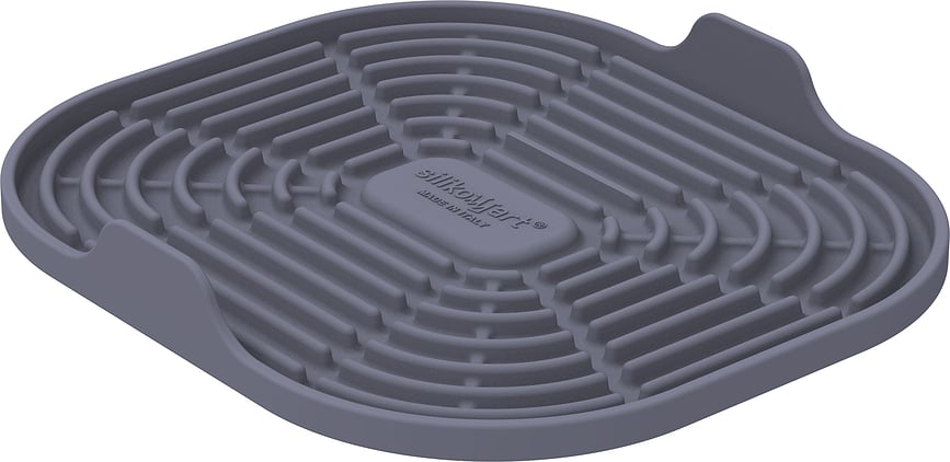 Tapete de silicona para hornear Silfry, 17 x 19,5 cm, gris