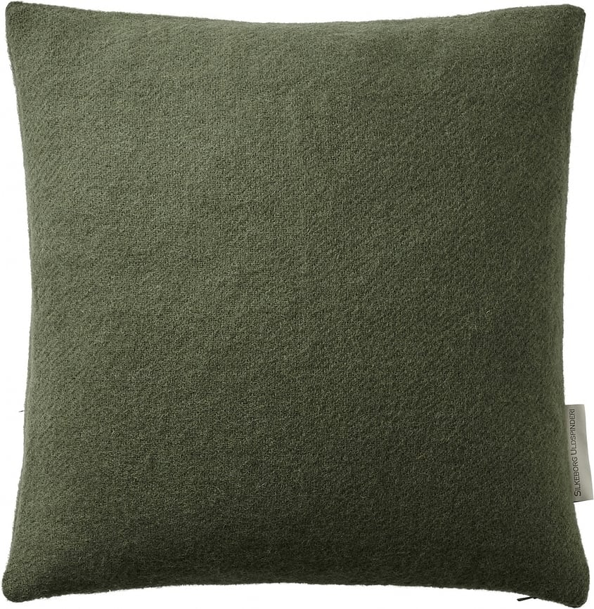 Athen Coussin décoratif 40 x 40 cm, vert