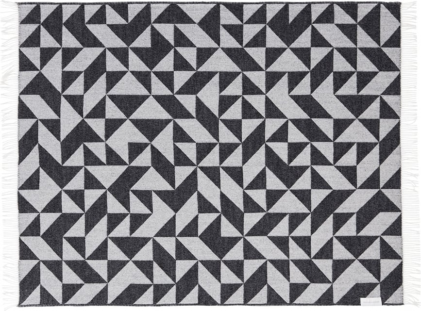 Manta Twist a Twill, 130 x 190 cm, verde