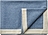 Mendoza Voodikate 130 x 180 cm sinine