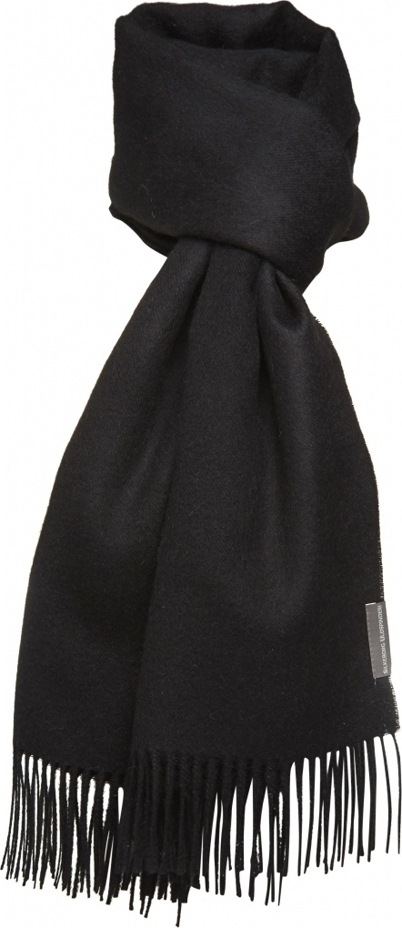 Szal Lima 60 x 200 cm czarny