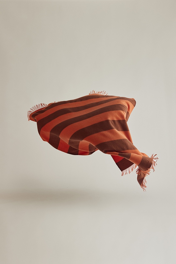 The Sweater Polychrome Bedspread 130 x 190 cm violet