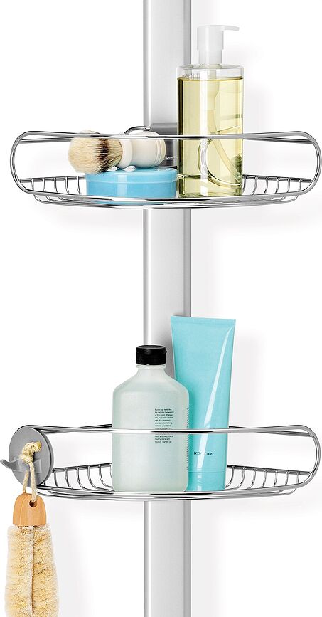 Étagère De Douche sur pied réglable