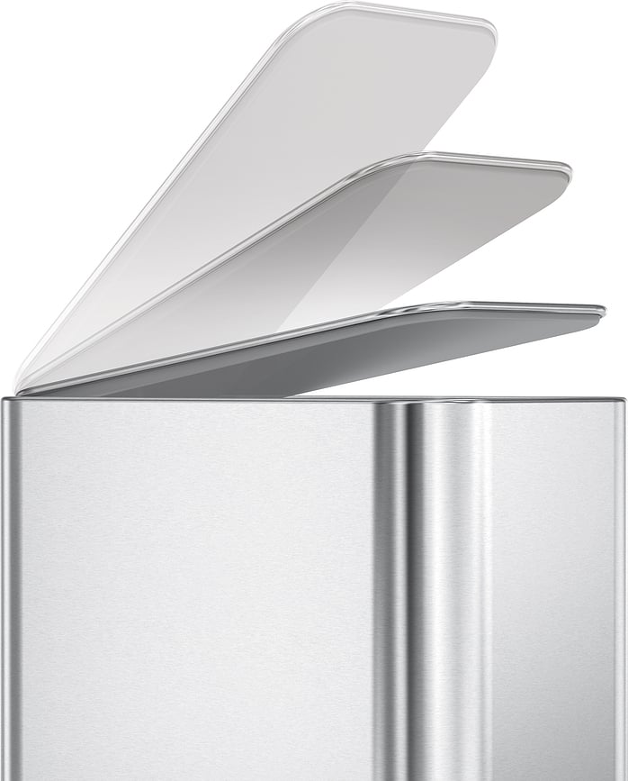 Kanta za Smeće Slim s pedalom 5 L brušeni čelik