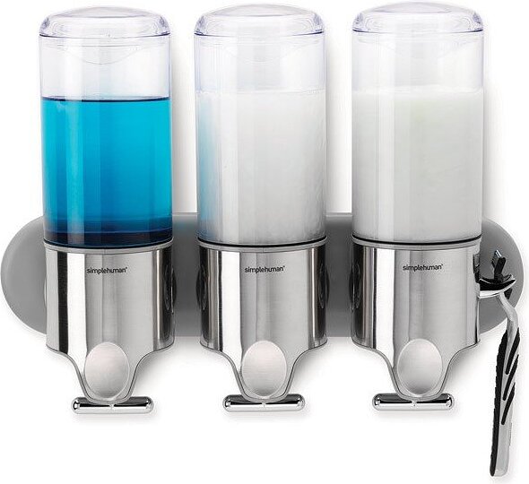 Настінний дозатор для душу Simplehuman