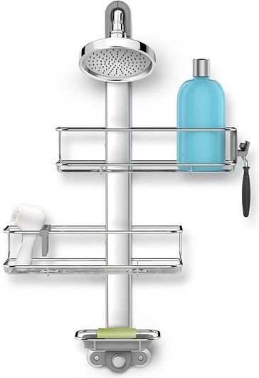 Półki prysznicowe z uchwytem Simplehuman Standard