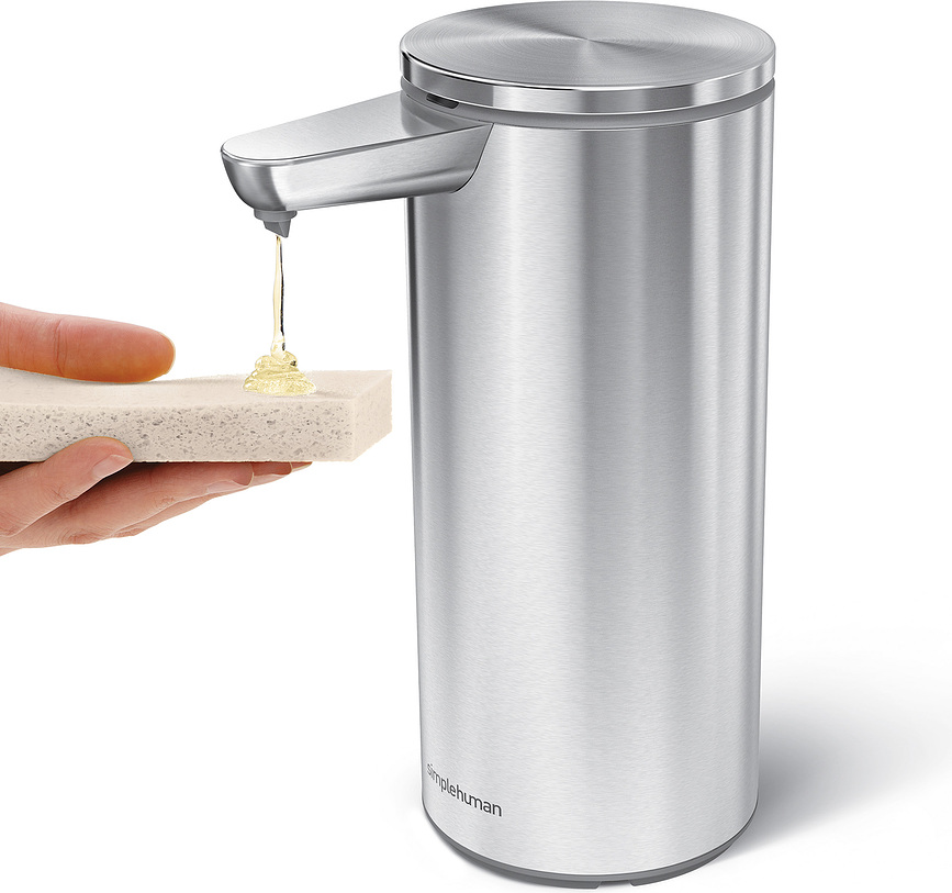 Simplehuman Διανομέας Σαπουνιού αυτόματος, 414 ml, λευκός