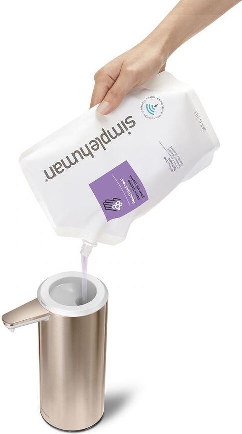 Simplehuman Dozator beskontaktni punjivi 266 ml nehrđajući čelik mat