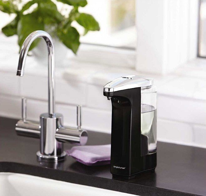 Simplehuman Dozator brezkontaktni, bel