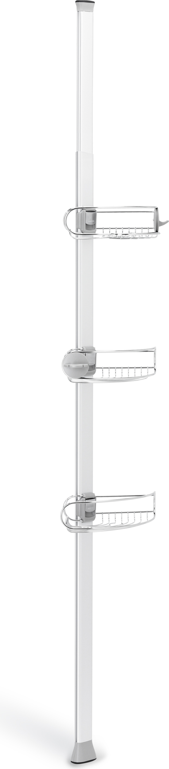 Simplehuman Duschregale 244 cm auf verstellbarem Ständer