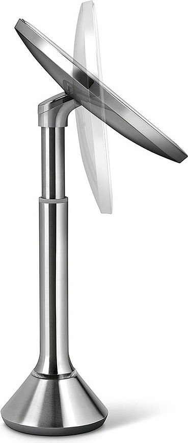 Simplehuman Ogledalo senzorsko 20 cm srebrno s kontrolom jačine svjetla